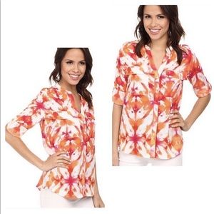 Breezy Calvin Klein Button Down Blouse.